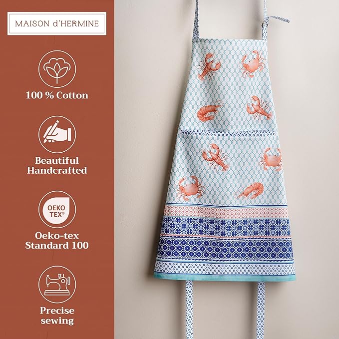 Maison d' Hermine 100% Cotton Apron - Image 2
