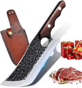 DRGSKL Hand Forged Meat Cleaver Knife Fathers Butcher Knives by ProfessionalKitchenKnife
