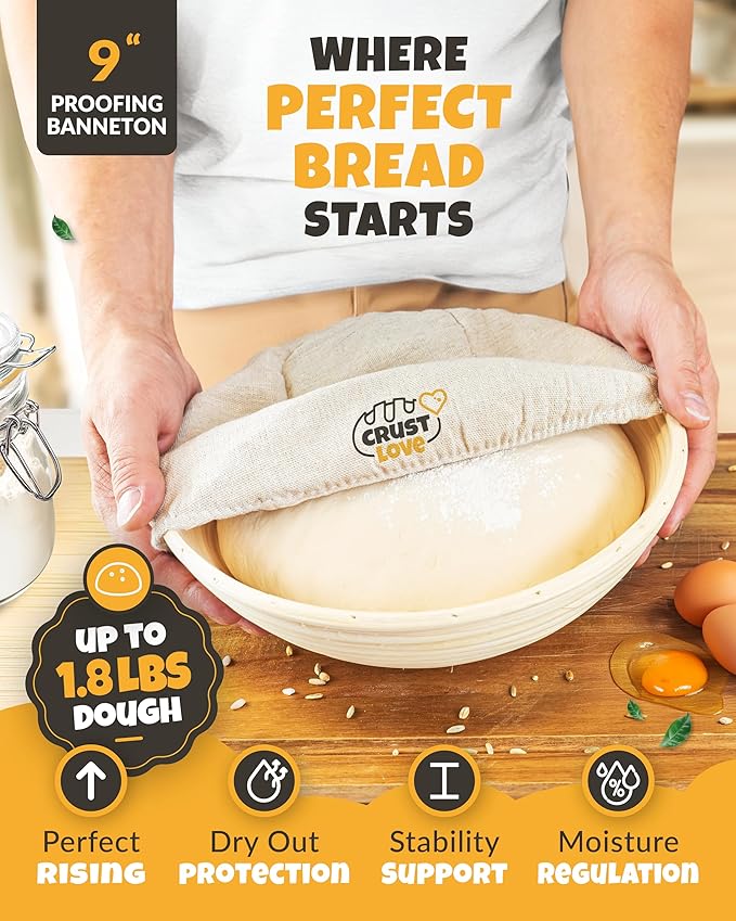 CRUSTLOVE Cast Iron Dutch Oven for Bread Baking - Image 4