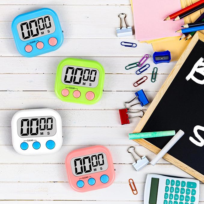 Digital Timer for Kids Teacher Supplies Classroom Timer for Study Learning - Image 4