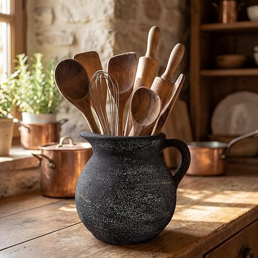 Potchen Rustic Kitchen Utensil Holder - Image 8