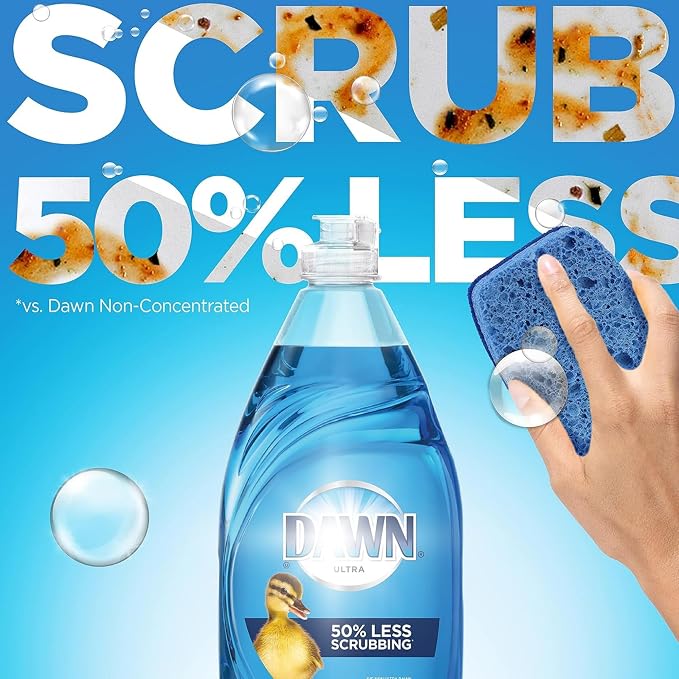 Dawn Ultra Refill Dish Soap Dishwashing Liquid Original 2.64L-2 Ct