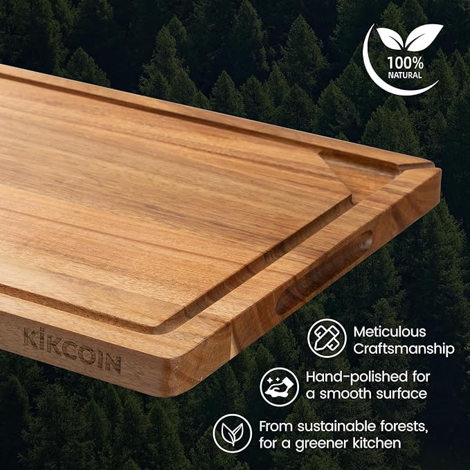Kikcoin Acacia Wood Cutting Boards - Image 7