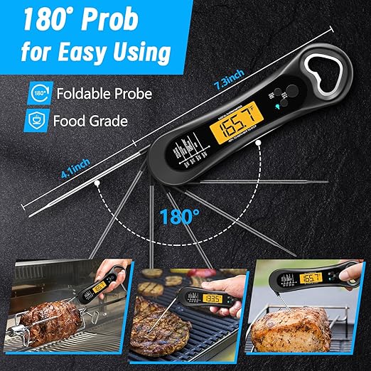 Meat Thermometer Digital, Instant Read Meat Thermometer - Image 5