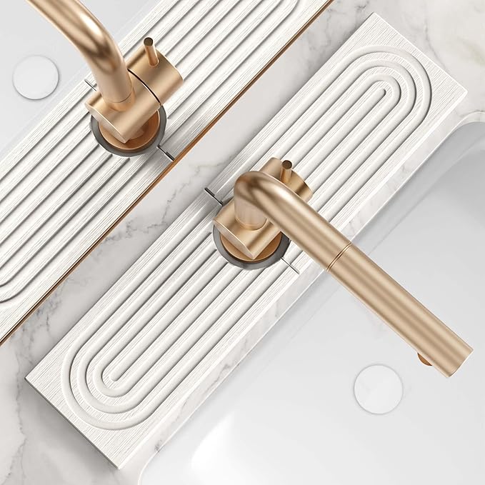 Eormoe Kitchen Sink Faucet Mat by eormoe
