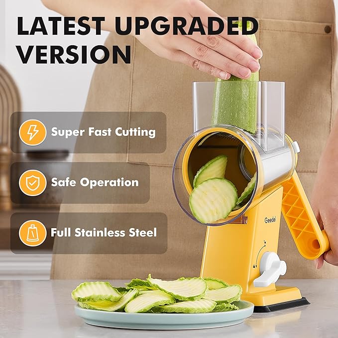 Geedel Rotary Cheese Grater - Image 4