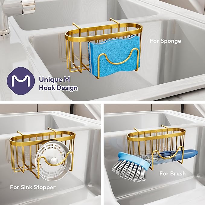 SWTYMIKI Sponge Holder for Kitchen Sink - Image 3