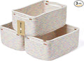 MiniArk Small Storage Baskets for Organizing | Closet Organizer Bins | Shelf by MiniArkStorageBasketsHome