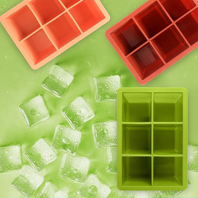 Excnorm Silicone Ice Cube Trays 3 Pack - Image 5