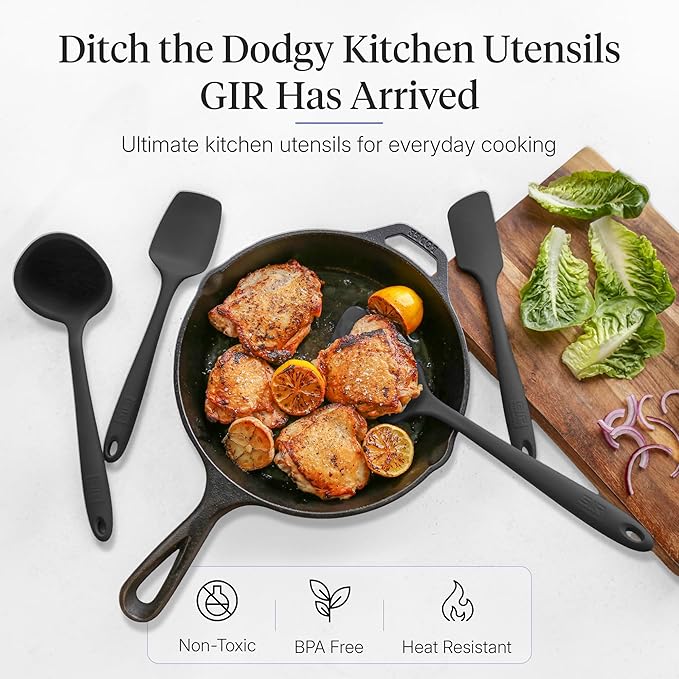 GIR: Get It Right 5-Piece Silicone Ultimate Kitchen Utensils Set - Image 2