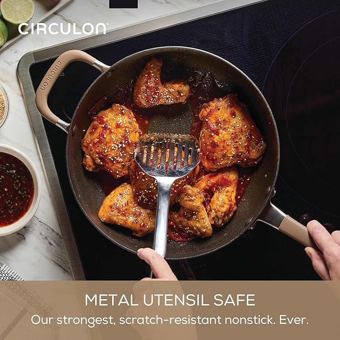 Circulon A1 Series with ScratchDefense Technology Nonstick Induction Pots and - Image 3