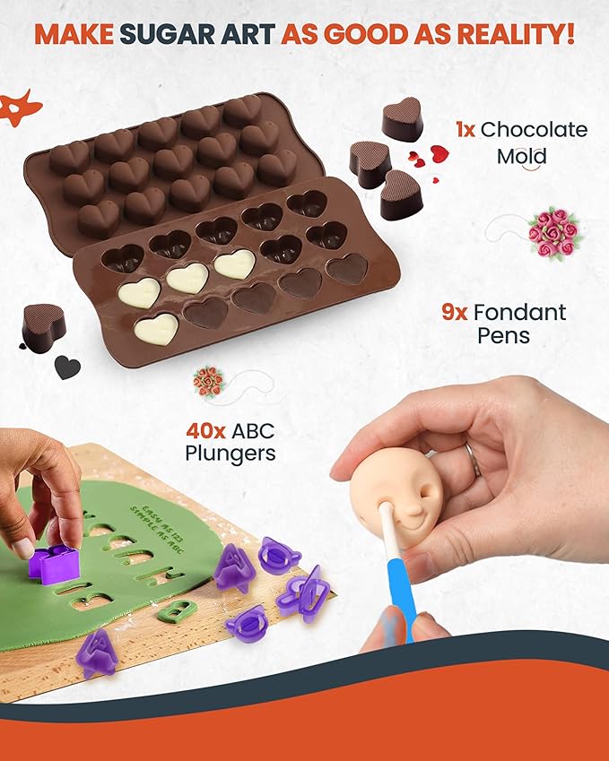 RFAQK 700PCs Cake Decorating Kit - Image 6