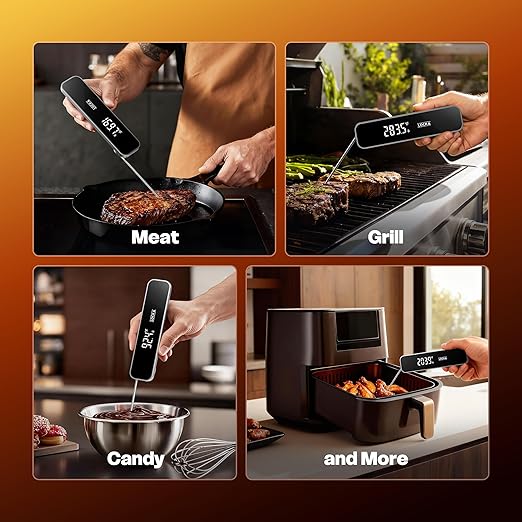 0.3 Sec Instant Read Meat Thermometer Digital, Food Thermometer - Image 7