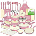 NutriChef 54-Piece Kitchen Cookware Set – Complete Non-Stick Ceramic Pots and by NutriChef%E2%84%A2Kitchen