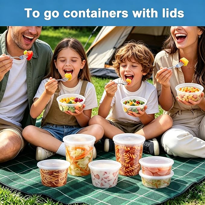 Lamosi 60 Sets Deli Containers - Image 7