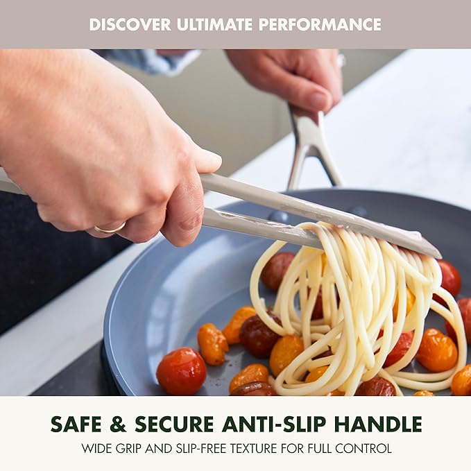 GreenPan Silicone Tong, Cooking Grilling Serving, Kitchen Utensil, Flexible - Image 5