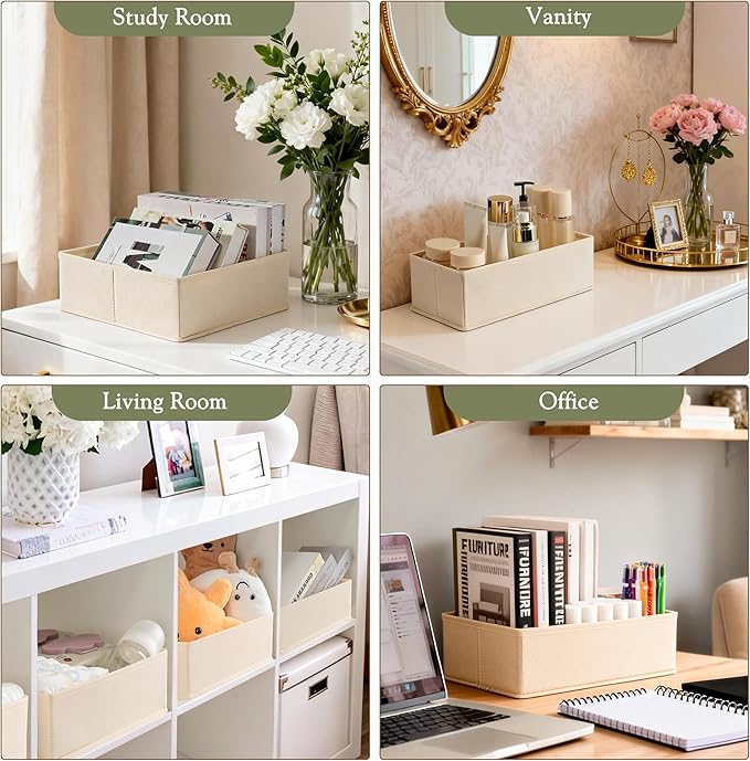 Criusia Drawer Organizer 18-Piece Set, Dresser Organizer - Image 7