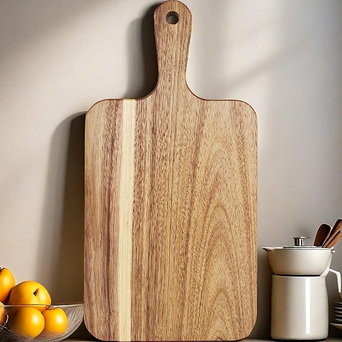 ZeQi 2PCS Small Acacia Wood Cutting Board - Image 9