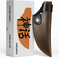 Matsato Kitchen Knife Leather Sheath, Japanese Steel Chef's Knife Holder Perfect by Matsato