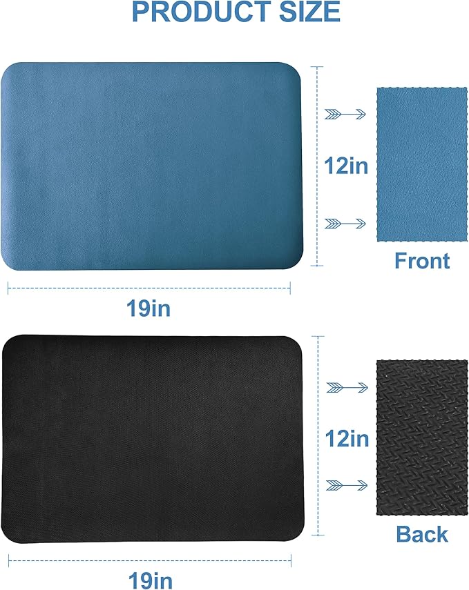 Dish Drying Mat for Kitchen Counter, Hide Stain Anti Absorbent for Kitchen - Image 6