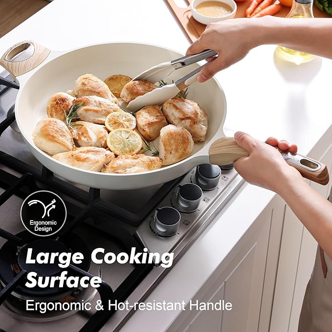 SENSARTE Ceramic Nonstick Frying Pan Skillet - Image 6