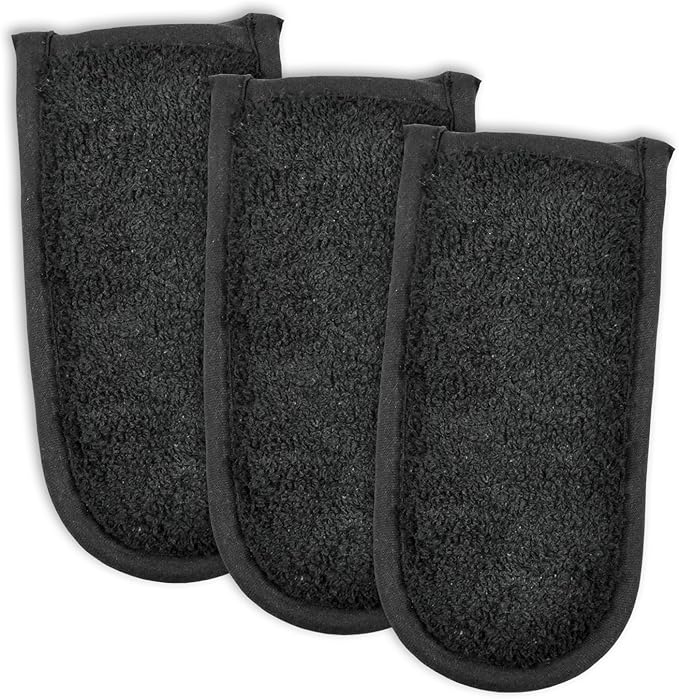 DII Basic Terry Collection Quilted 100% Cotton, Pan Handle, 3 Piece by DII