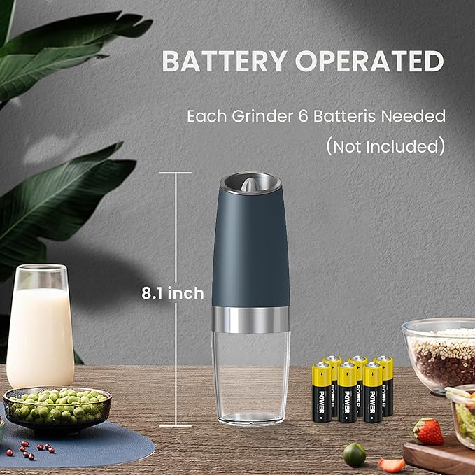 Battery Operated Salt And Pepper Grinder Set - Image 4