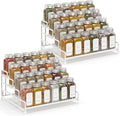 RUILALIFE 4-Tier-Spice-Rack-Organizer-for-Cabinet, Adjustable Depth Spice by RUILALIFE