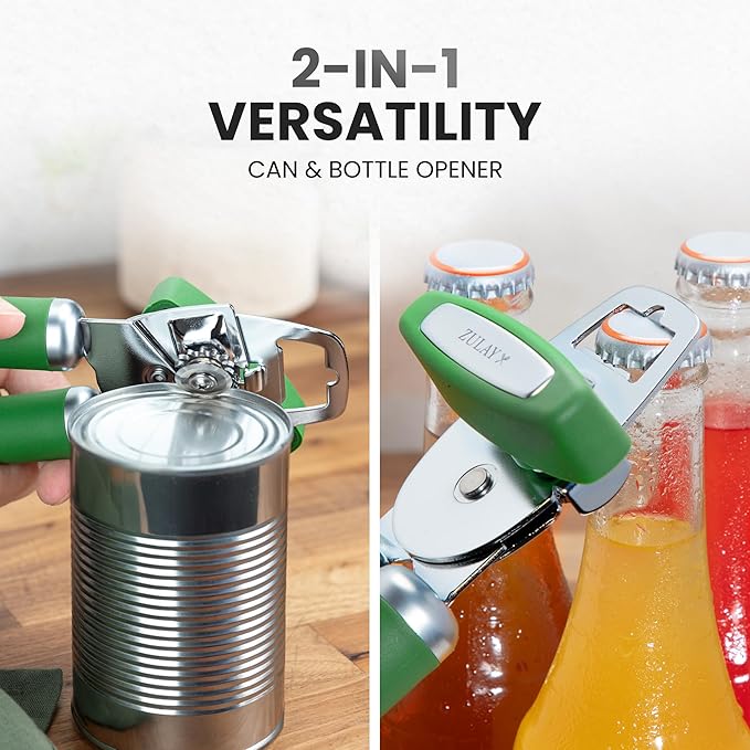 Zulay Kitchen Heavy Duty Stainless Steel Can Opener Manual - Image 7
