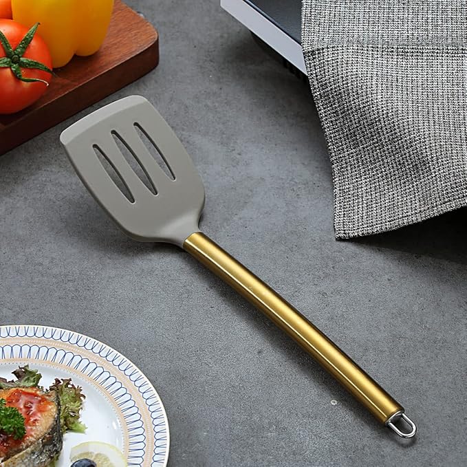 Berglander Non-stick Silicone Slotted Turner - Image 2