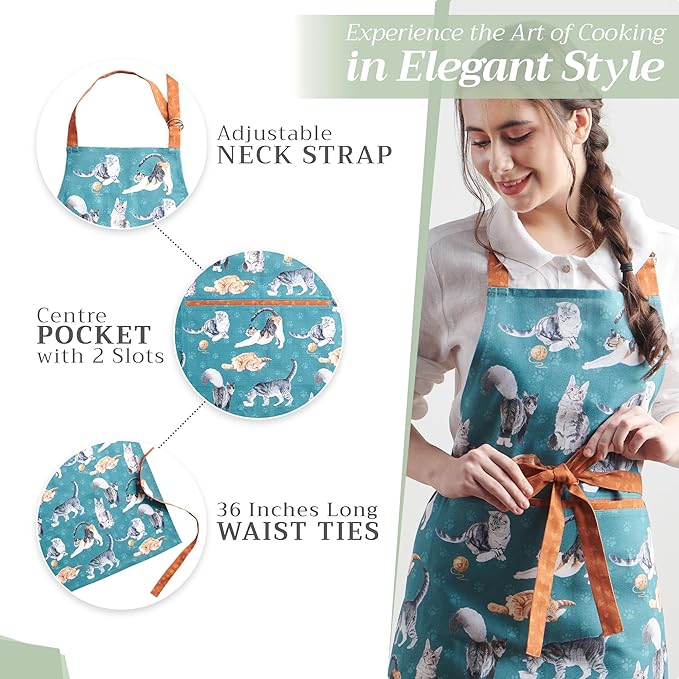 Maison d' Hermine 100% Cotton Apron - Image 5