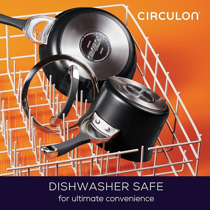 Circulon Symmetry Hard Anodized Nonstick Induction Frying Pan Twin Pack - Image 7