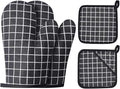 Oven Mitts and Potholders BBQ Gloves-Oven Mitts and Pot Holders by Win+Change