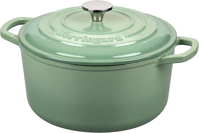 VORRINGARD Enameled Cast Iron Dutch Oven Pot - Image 6