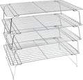 KITCHENATICS 4-Tier Stackable Cooling Racks by KITCHENATICS