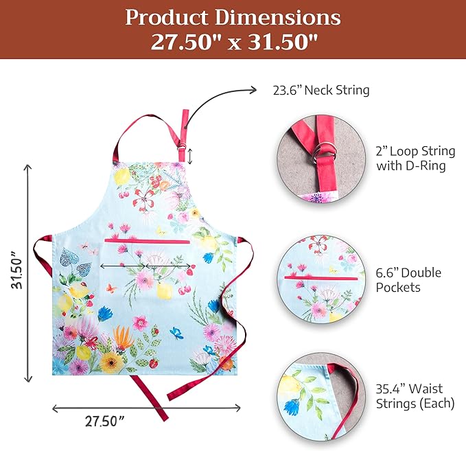 Maison d' Hermine 100% Cotton Apron - Image 7