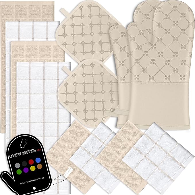 Oven Mitts Kitchen Towels Dishcloths by BSKSSK