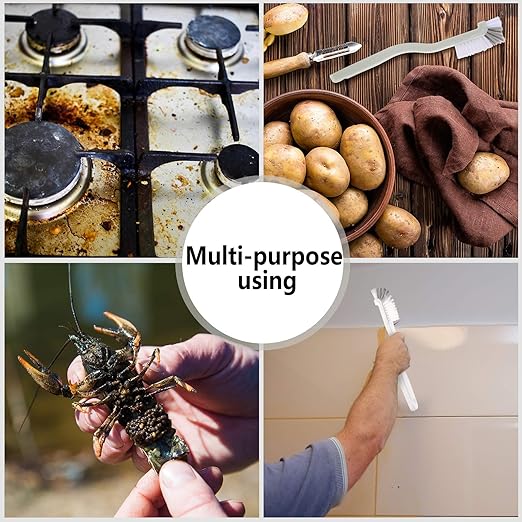 Patelai 4 Pieces Cleaning Brush Sets Small Scrub Brush Household Use - Image 5
