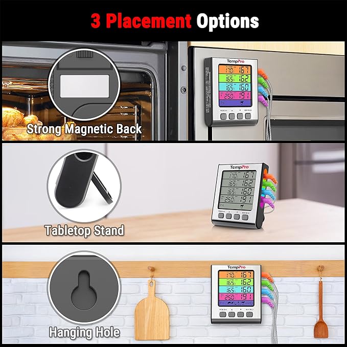 TempPro TP17H Digital Meat Thermometer - Image 7