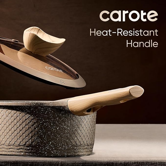 CAROTE 26PCS Pots and Pans Set Non Stick, Cookware Set Pots and Pans Induction - Image 7