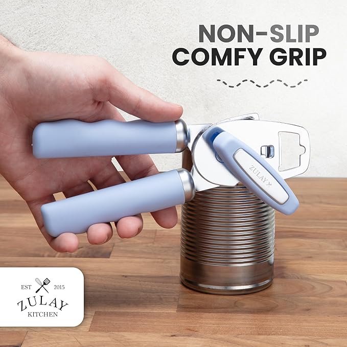 Zulay Kitchen Heavy Duty Stainless Steel Can Opener Manual - Image 5