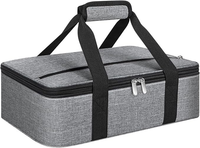 Insulated Casserole Carrier, Portable Casserole Carrier by MIAOJIE