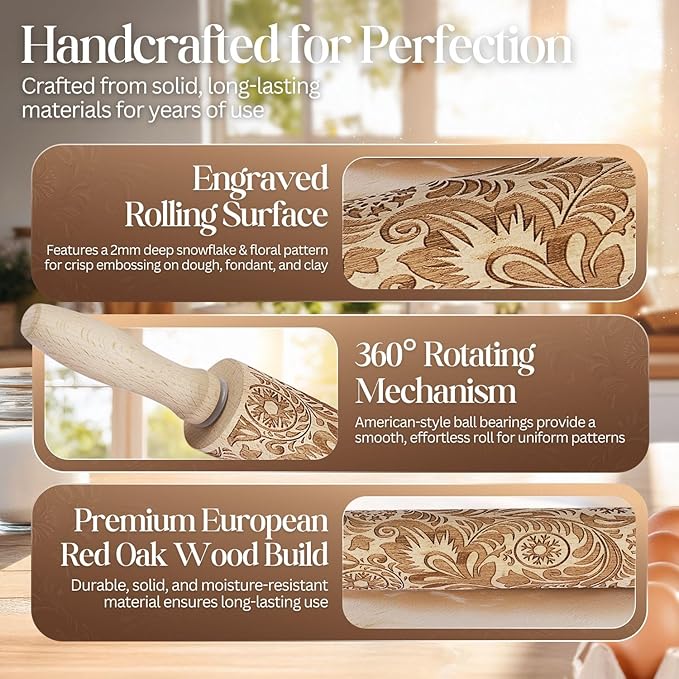 Flexzion Embossed Rolling Pins - Image 6