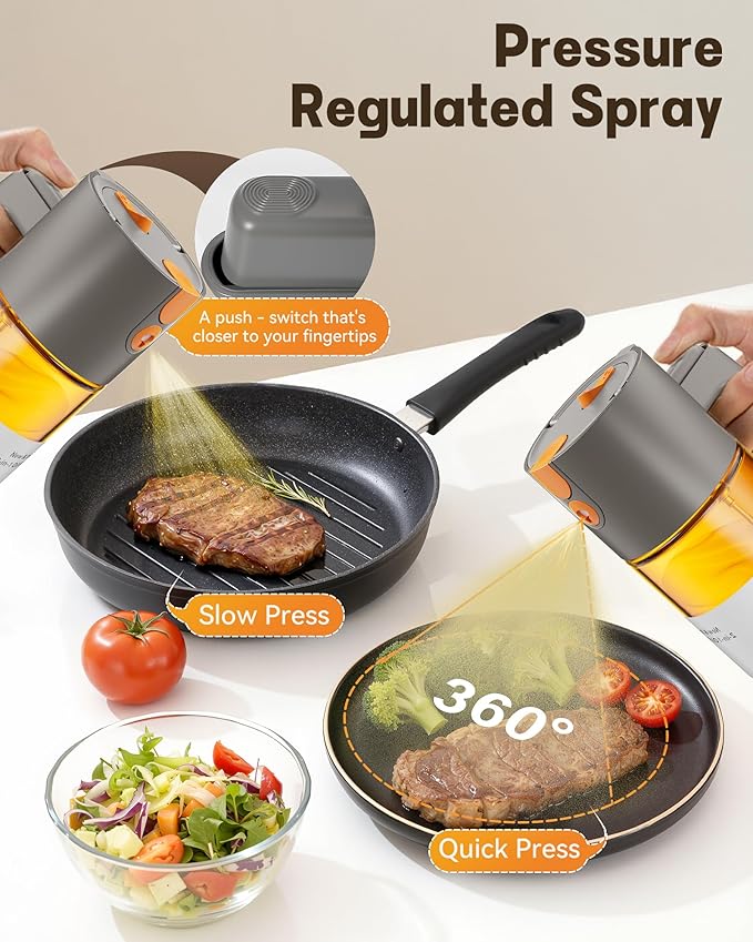 OURCABECUE Upgrade 2 in 1 Oil Sprayer - Image 3