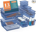 StorMiracle 13 PCS Drawer Organizer Set, 5 Varied Size Bathroom and kitchen by StorMiracle