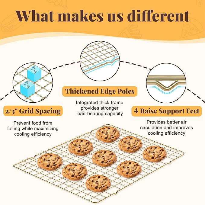 Cooling Racks for Cooking and Baking - Image 3