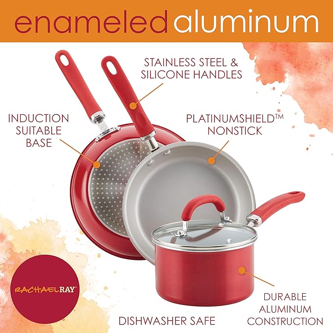 Rachael Ray Create Delicious Aluminum Nonstick Steam Set - Image 6