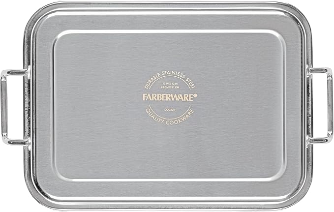 Farberware Classic Traditions Stainless Steel Roaster/Roasting Pan - Image 8