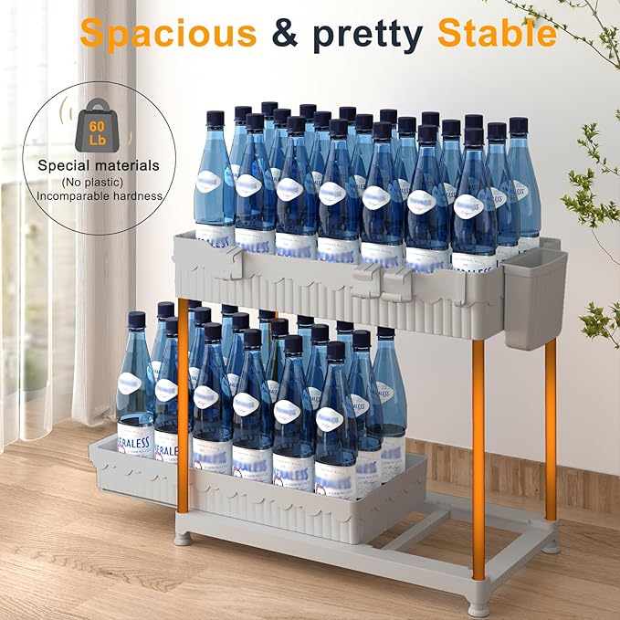 Sevenblue 3 Pack Under Sink Organizers, 2-Tier Multi-Use Kitchen and Bathroom - Image 5