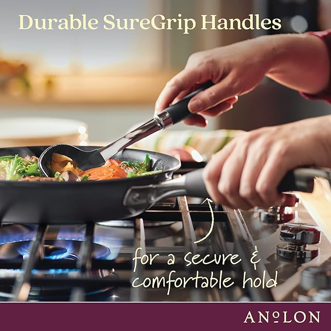 Anolon Advanced Home Hard-Anodized Nonstick Skillets - Image 3